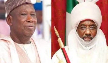 Ganduje dismisses allegations of fresh plot to dethrone Emir Sanusi